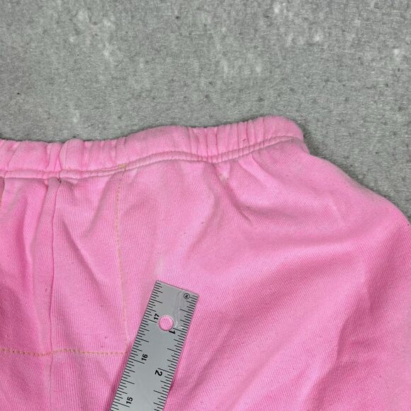 Aviator Nation 5 Stripe Sweatpants Women’s Small Neon Pink Joggers Embroidered - Picture 11 of 14